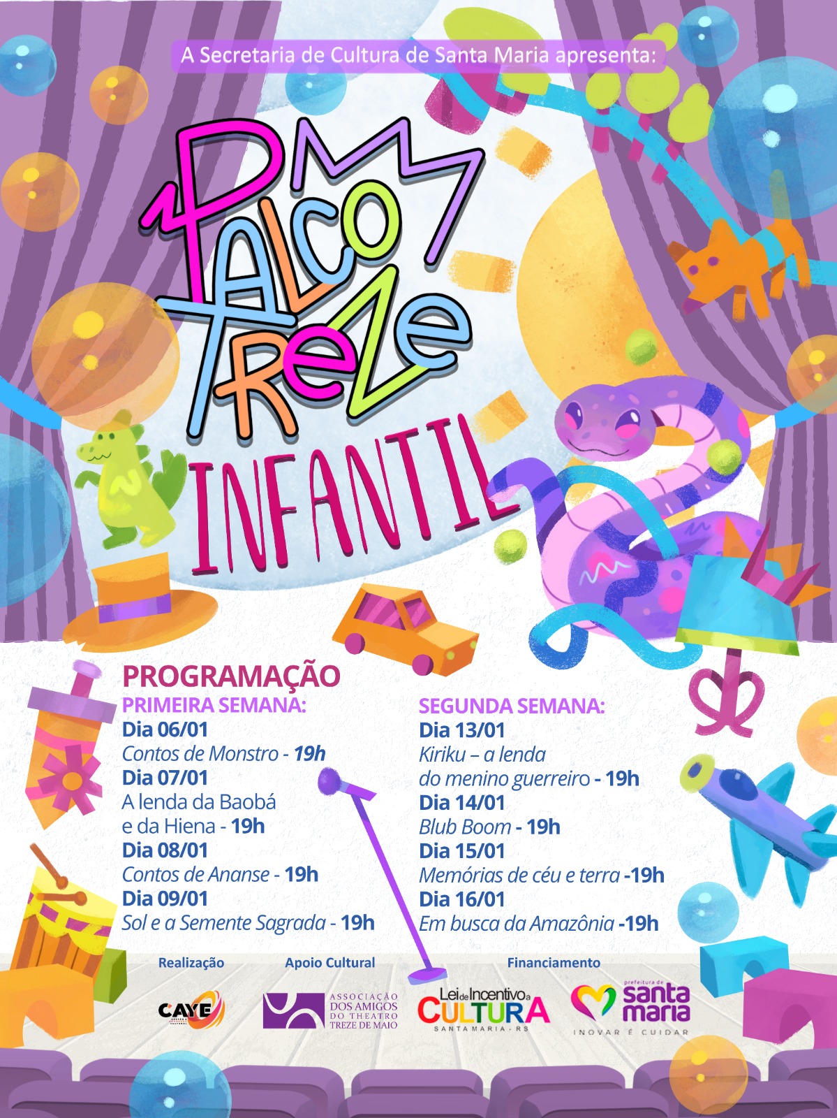 Projeto Palco Treze Infantil