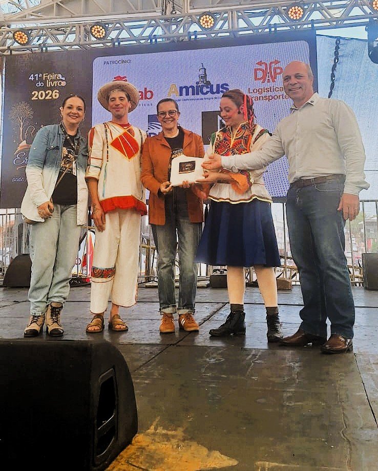 Memórias de Céu e Terra na 41º Feira do Livro de Cachoeira do Sul